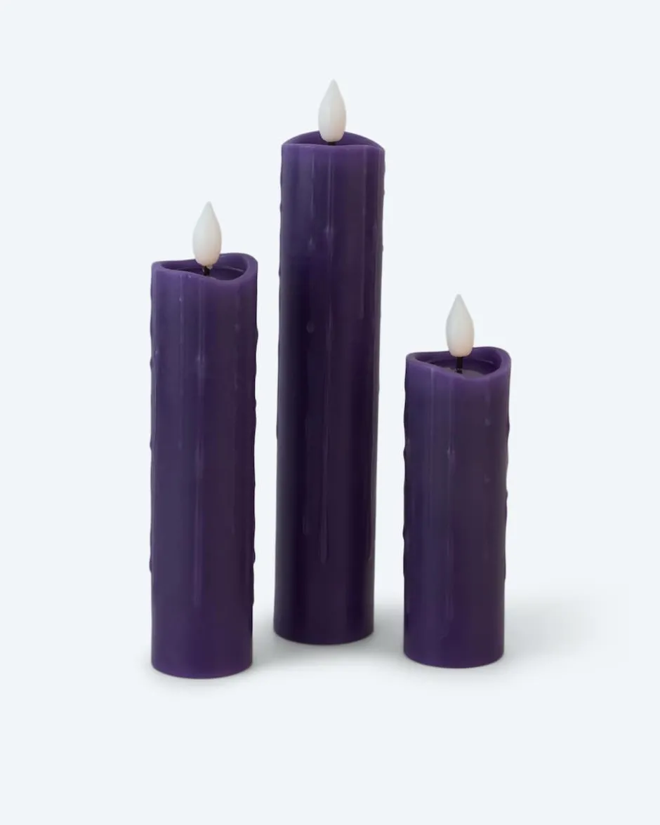 Clearance 3 Halloween XL LED- Votivkerzen Dekoration