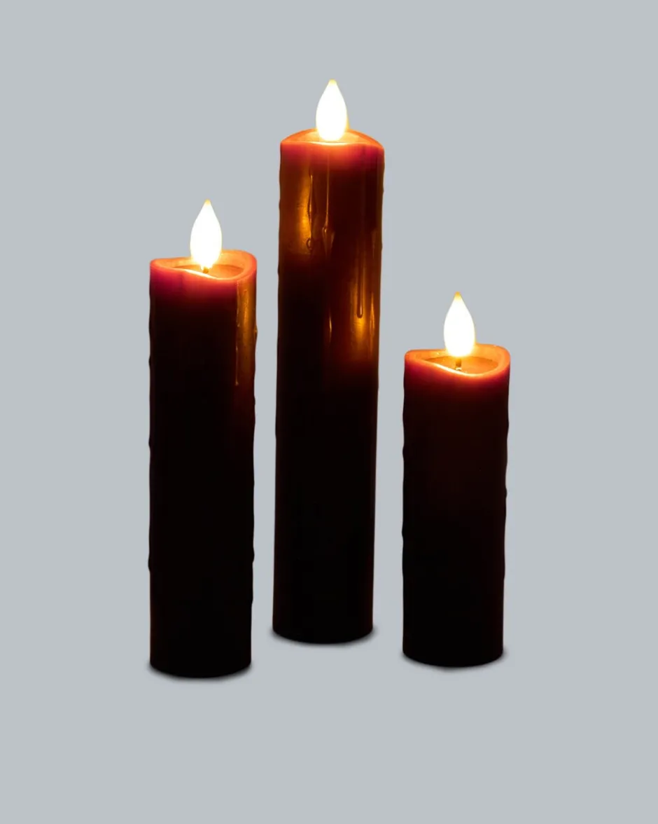 Clearance 3 Halloween XL LED- Votivkerzen Dekoration