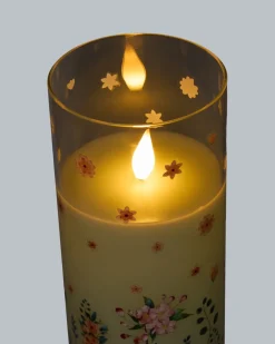 Clearance 3 LED-Glaskerzen 