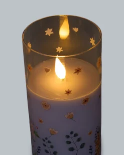 Clearance 3 LED-Glaskerzen 