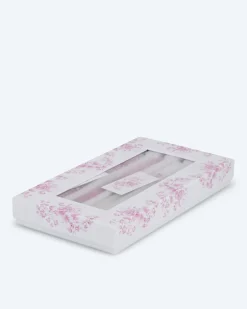 Sale 4 LED-Stabkerzen "floral" mit Geschenkbox Dekoration