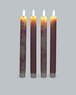 Sale 4 LED-Stabkerzen 