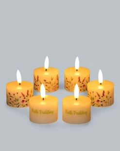 Discount 6 LED-Teelichter