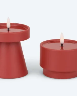 Outlet 3 Outdoor Formkerzen Dekoration