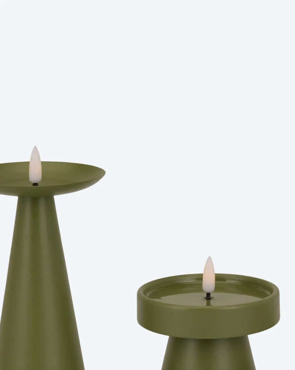 Outlet 3 Outdoor Formkerzen Dekoration