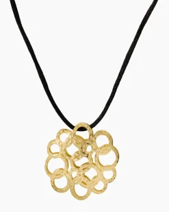 Online Anhänger mit Satinband Halsketten & Colliers