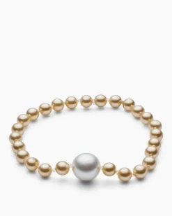 Discount Armband mit MK-Perlen 12 + 6 mm Armbänder