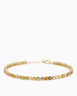 Outlet Armband mit multi Turmalin Armbänder