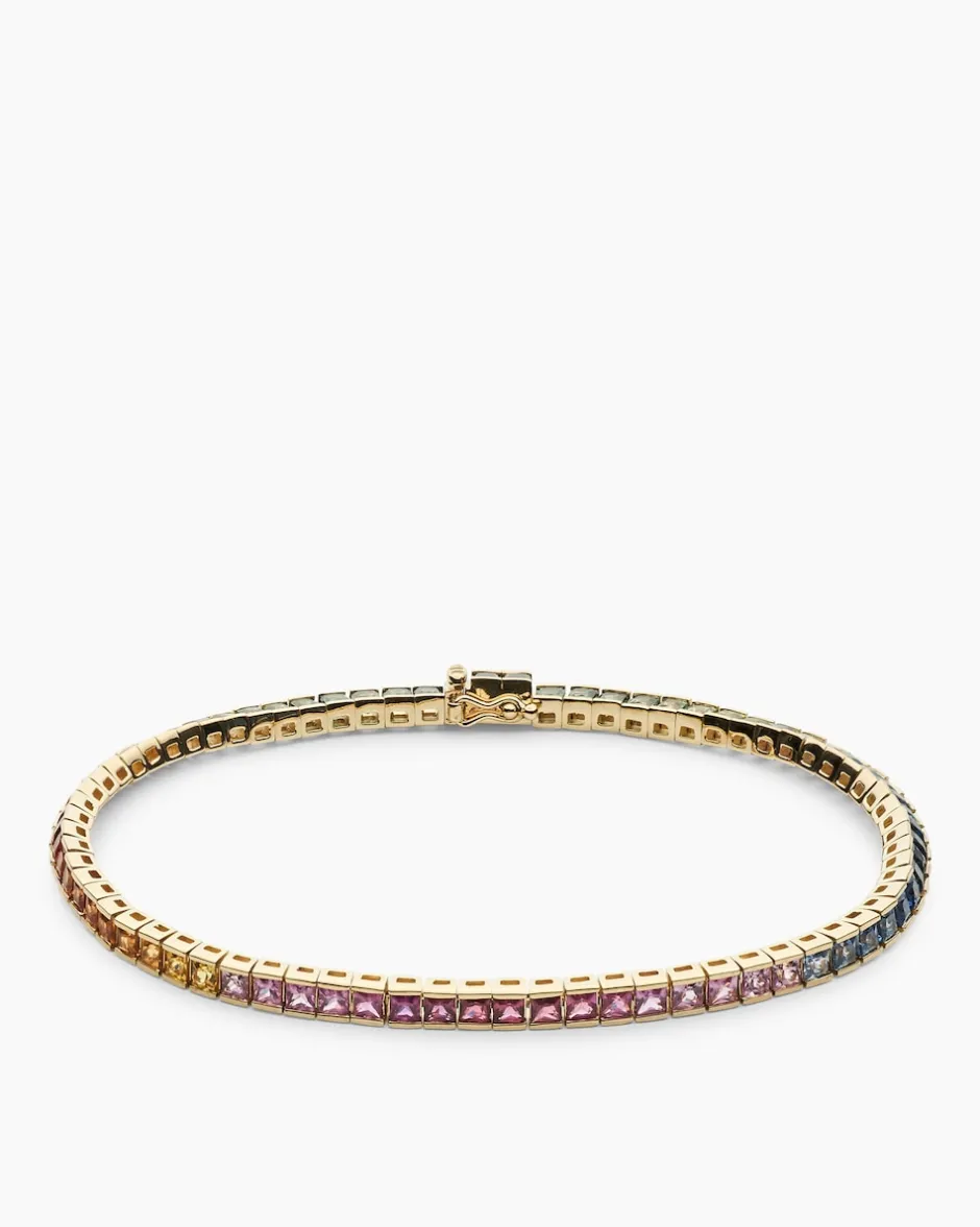 Hot Armband mit Multi-Saphir Armbänder