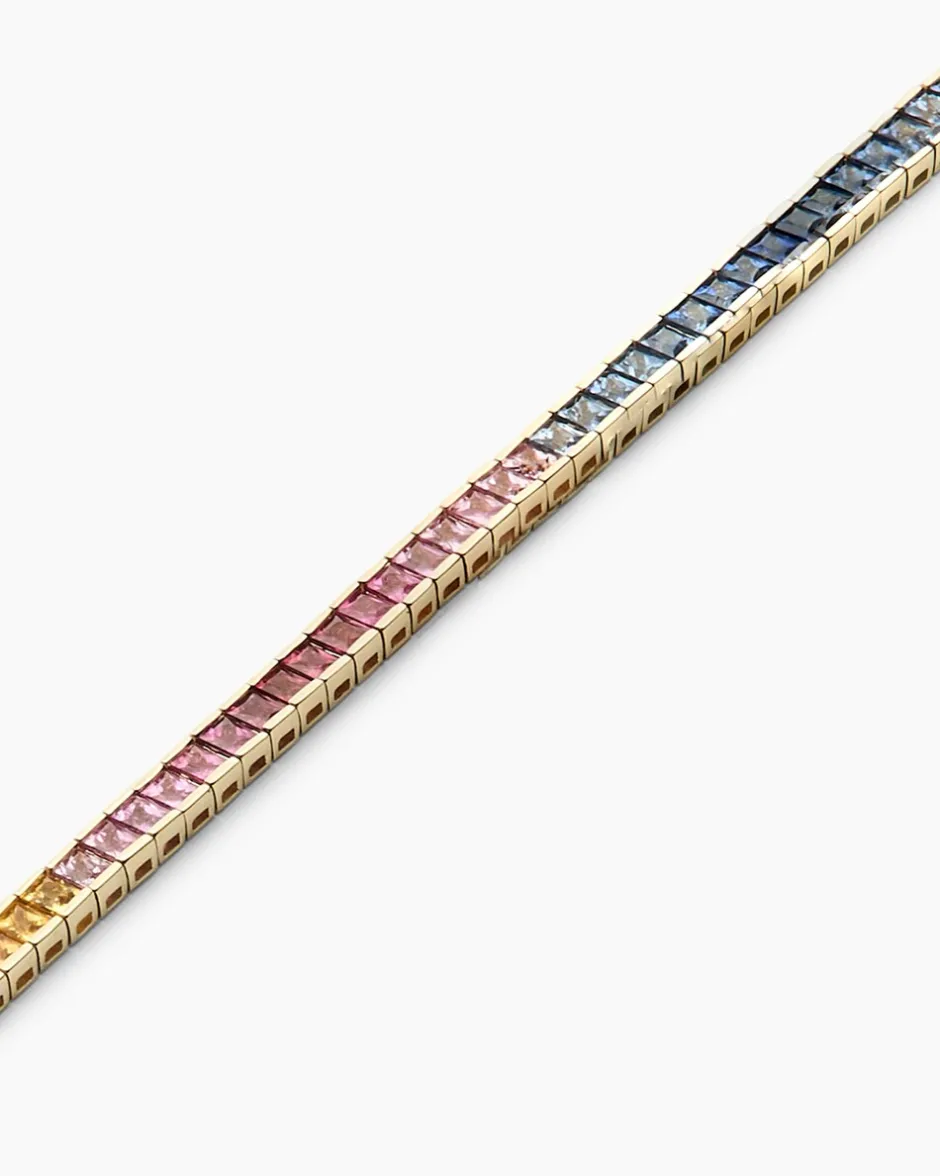 Hot Armband mit Multi-Saphir Armbänder