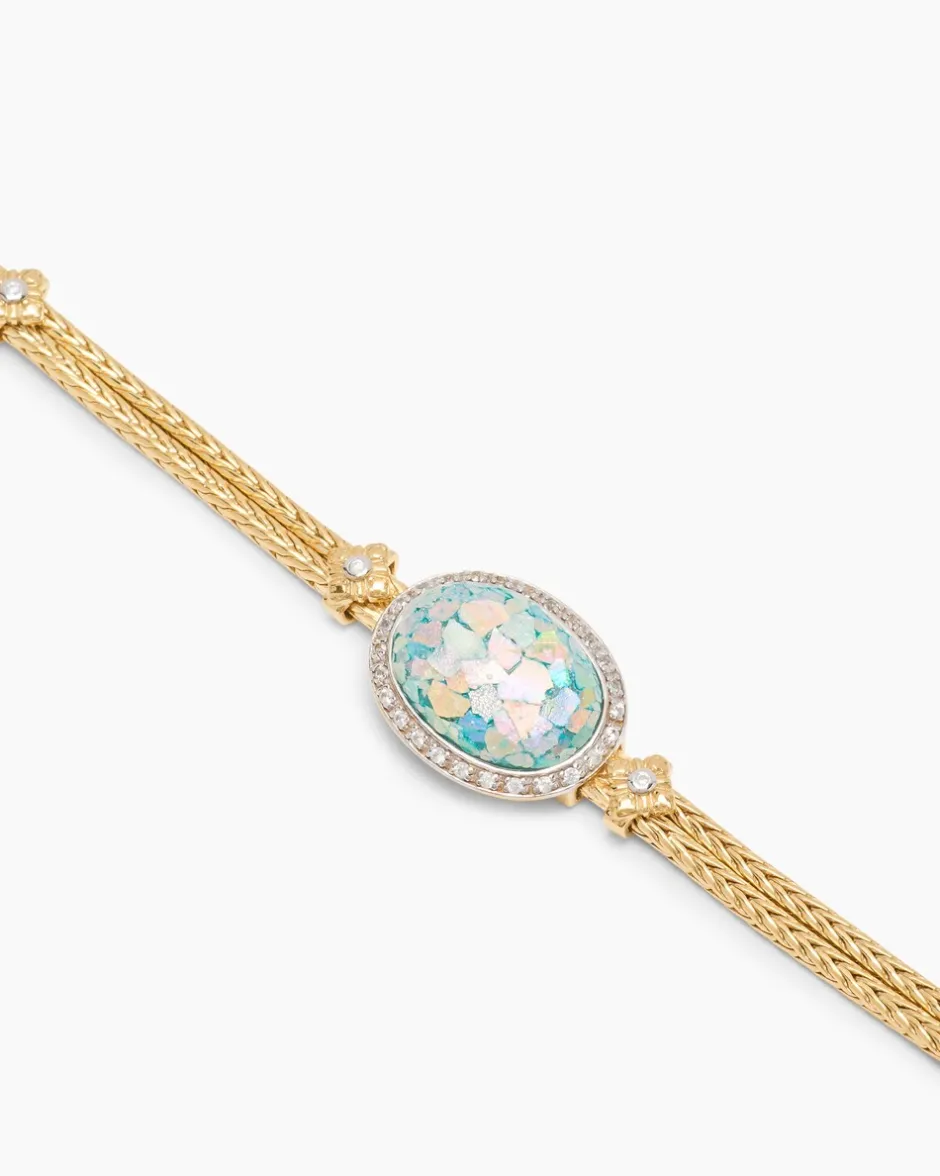 Sale Armband mit Römischem Glas Armbänder