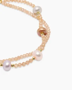 Sale Armband mit SWZ-Perlen, Zirkon & Hämatit Armbänder