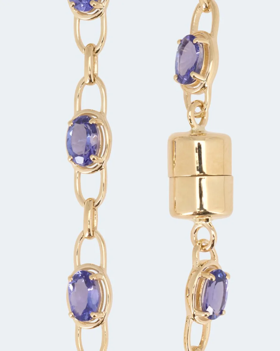 Armband mit Tansanit AAAA Armbänder