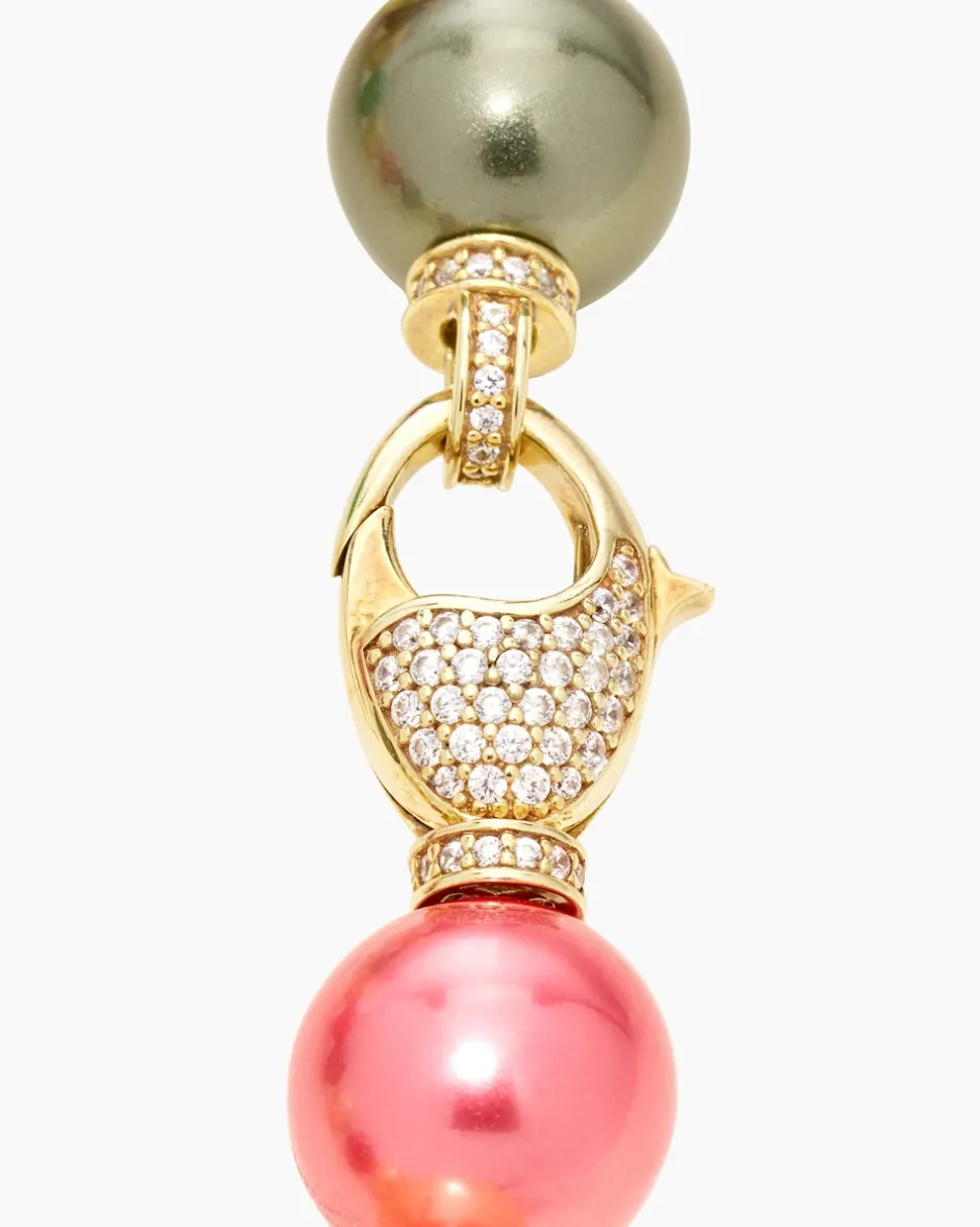 Outlet Armband MK-Perle 12 mm & Zirkonia Armbänder