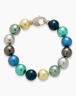 Outlet Armband MK-Perle 12 mm & Zirkonia Armbänder