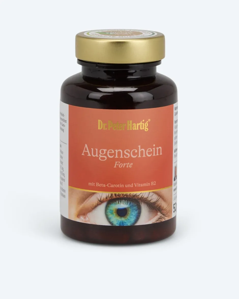 Augenschein Forte, 120 & 10 Kapseln gratis Nahrungsergänzung