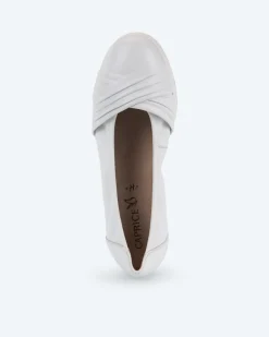 Online Ballerina mit Kontrastsohle Schuhe