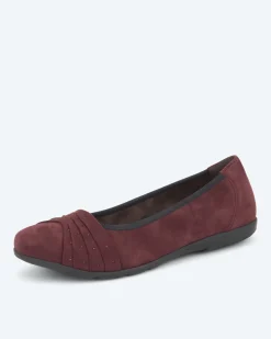 Sale Ballerina mit Steinchen Schuhe