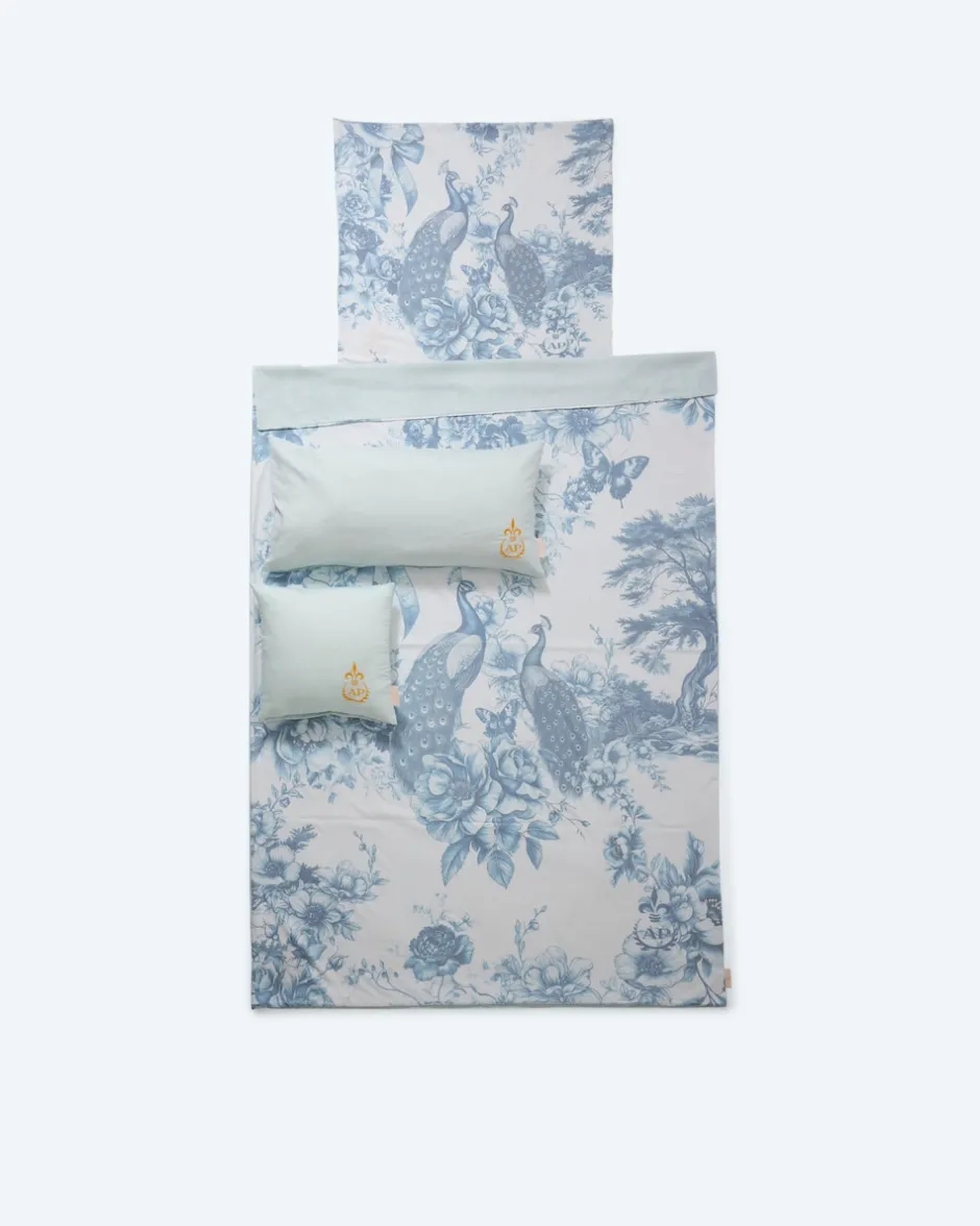 Bambusblend Wendebettwäsche "Toile-de-Jouy" 4tlg. Heimtextilien