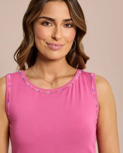 Discount Basic Top mit Ziernaht Shirts & Tops