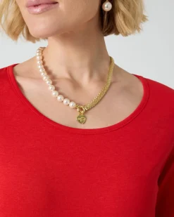 Clearance Basic-Shirt mit 3/4-Arm Shirts & Tops