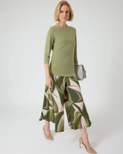 Online Basic-Shirt mit U-Boot-Ausschnitt Shirts & Tops