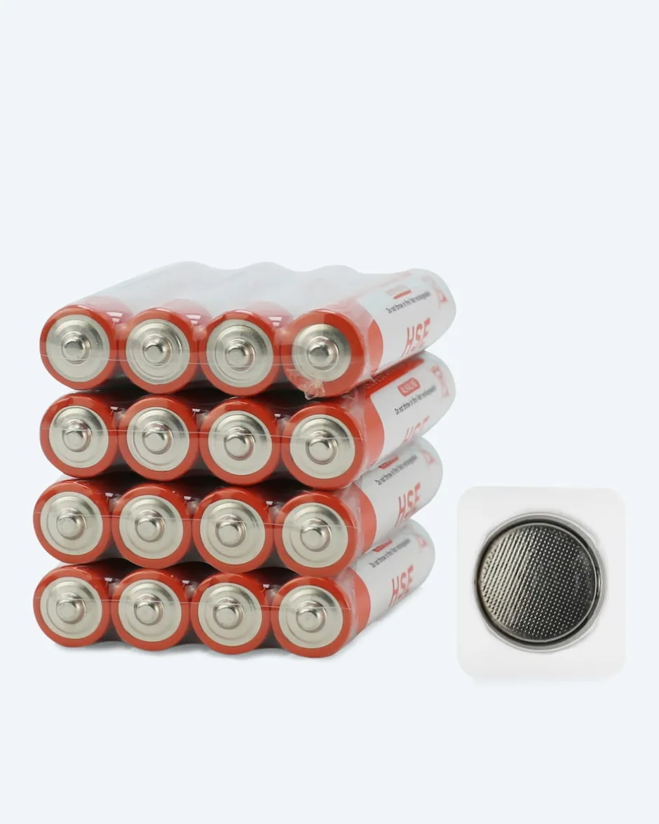 Hot Batterienset: 16x AAA + 1x CR2025 Dekoration