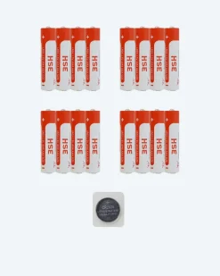 Hot Batterienset: 16x AAA + 1x CR2025 Dekoration