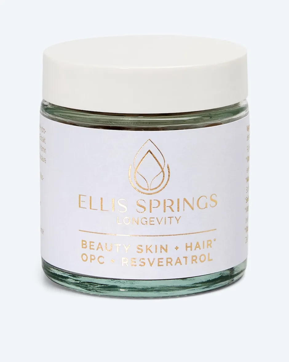 Best Beauty Skin + Hair OPC + Resveratrol, 60 Caps Nahrungsergänzung