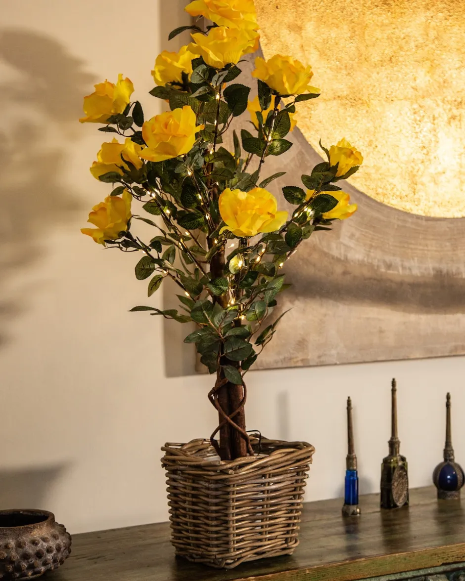 Outlet Beleuchteter Outdoor-Rosenbaum Dekoration