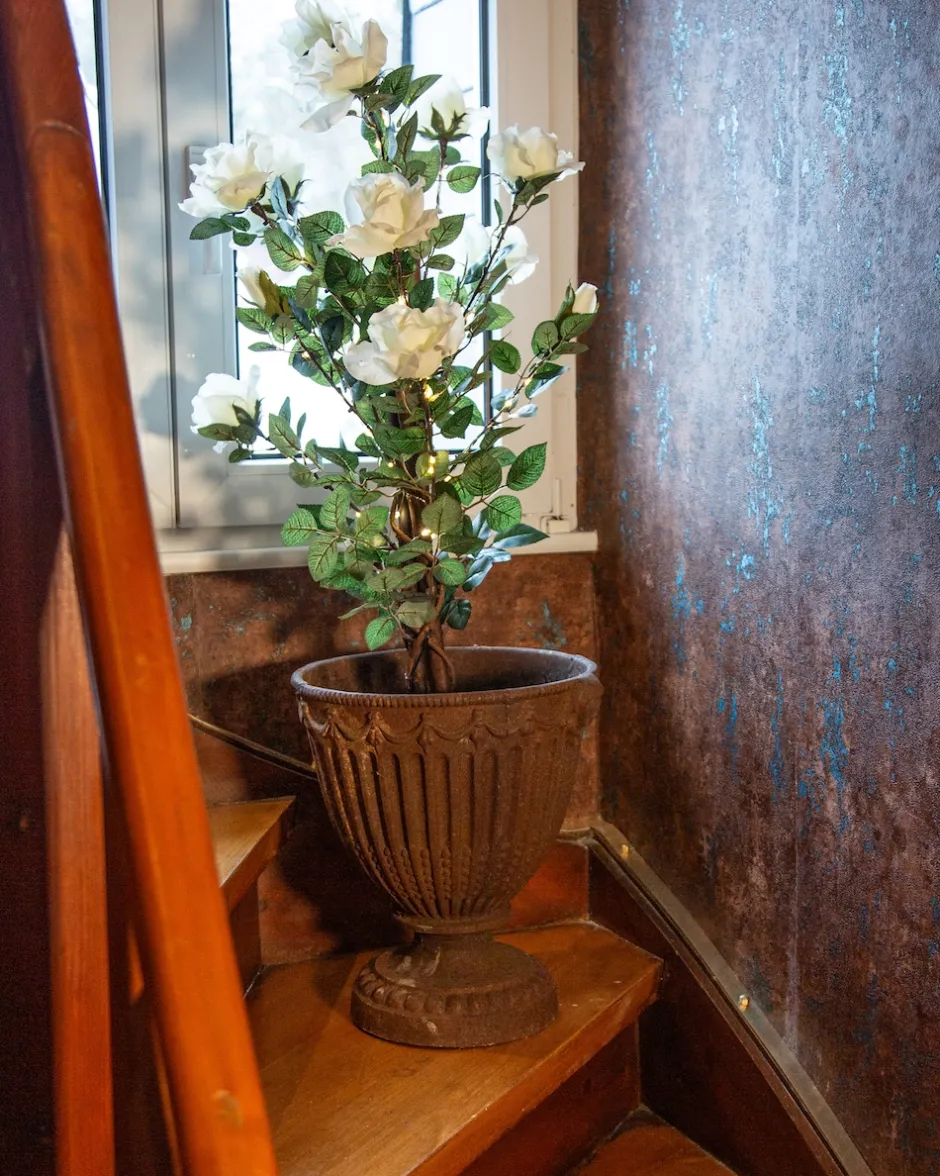 Outlet Beleuchteter Outdoor-Rosenbaum Dekoration