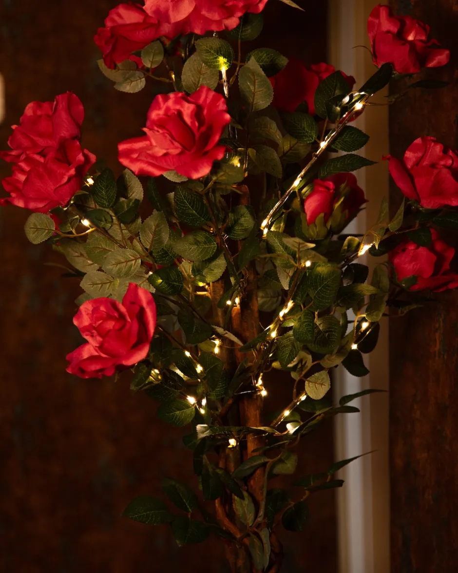 Outlet Beleuchteter Outdoor-Rosenbaum Dekoration