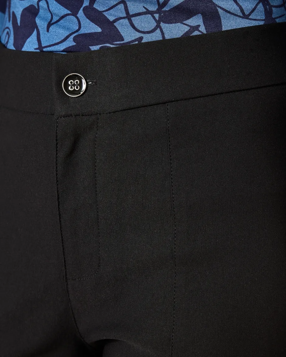 Clearance Bengalin Hose cropped, kleine Schlitz Hosen