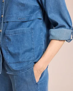 Discount Übergangsjacke aus Lyocell Jacken & Mäntel