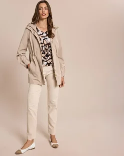 Outlet Übergangsjacke mit verstaubarer Kapuze Jacken & Mäntel