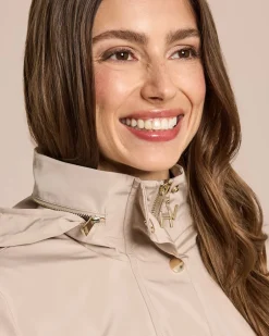 Outlet Übergangsjacke mit verstaubarer Kapuze Jacken & Mäntel