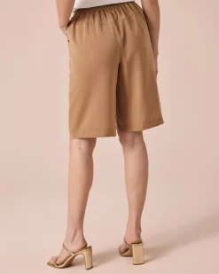 Sale Bermuda mit Nieten-Deko Hosen