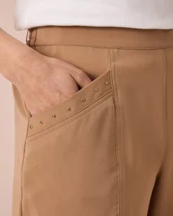 Sale Bermuda mit Nieten-Deko Hosen