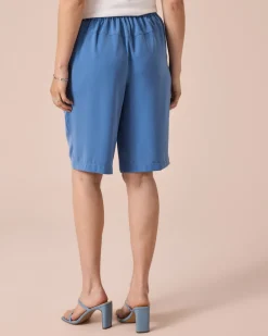 Sale Bermuda mit Nieten-Deko Hosen