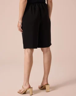 Sale Bermuda mit Nieten-Deko Hosen