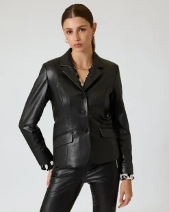 Best Blazer in Lederoptik Jacken & Mäntel