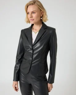 New Blazer in Leder-Optik Jacken & Mäntel