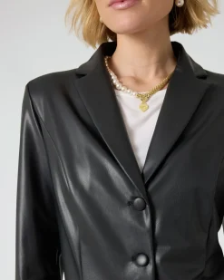 New Blazer in Leder-Optik Jacken & Mäntel