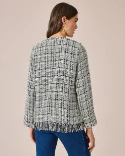 Hot Blazer mit Fransen Jacken & Mäntel