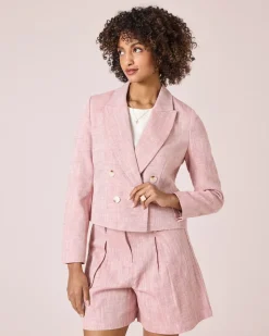 New Blazer mit Leinen-Anteil Jacken & Mäntel