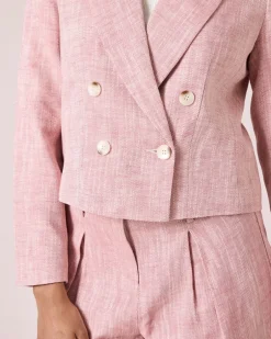 New Blazer mit Leinen-Anteil Jacken & Mäntel