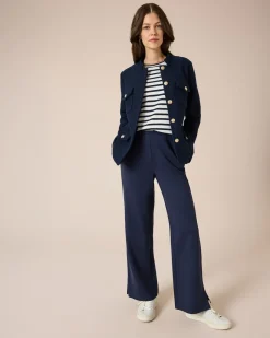 Sale Blazer-Jacke strukturierte Wollmischung Jacken & Mäntel