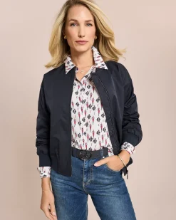 Outlet Blouson mit Schlitzen Jacken & Mäntel