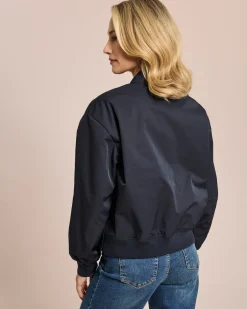 Outlet Blouson mit Schlitzen Jacken & Mäntel