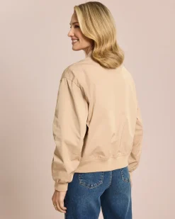 Outlet Blouson mit Schlitzen Jacken & Mäntel